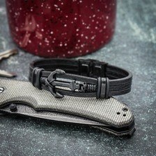 NEW - Bracciale in vera pelle