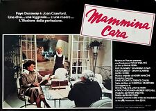 1982 * Locandina Fotobusta "Mammina Cara - Faye Dunaway, Steve Forrest, Diana Sc