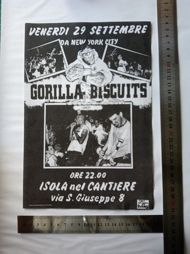 Riproduzione gorilla biscuits - riproduzione:,