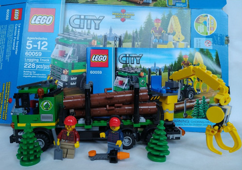 Lego 60059 camion logging - lego, di