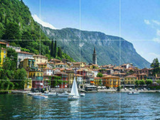Vista Varenna lago como
