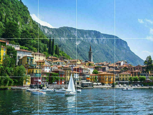 Vista varenna lago como - vista,