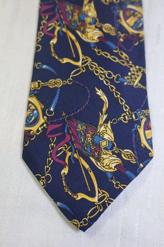 Fendi roma 100 seta silk - 100%, tie