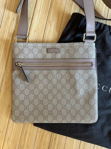 Borsa tracolla gucci gg - a,