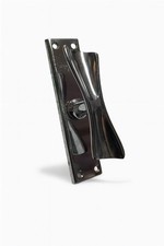 Maniglia Cremonese Cromo Lucido Vintage 14x3,5 Per Finestre O Porta Finestra