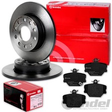 BREMBO Dischi Freno + Pastiglie Anteriori Adatto A per Smart 451 Two Cabrio