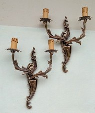 Coppia Di Applique Vintage Stile Luigi XVI