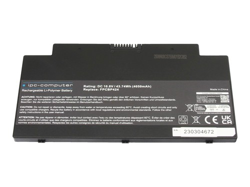 Batteria per fujitsu - fujitsu, stylistic