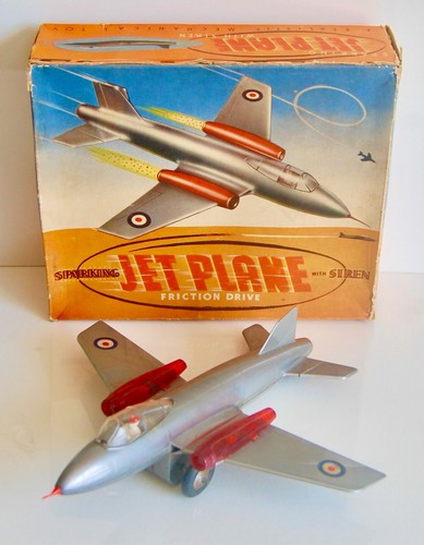 Mettoy gloster meteor sparking - mettoy,