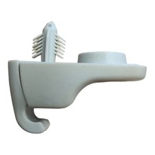 Gancio Supporto Fissaggio Aletta Parasole per LANCIA DELTA Pantina Beige