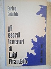 Gli esordi letterari di Luigi