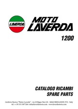 Moto Laverda 1200 Catalogo ricambi - Spare parts catalogue 