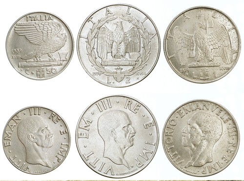 Italia lotto monete - lotto, 3