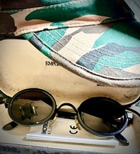 Giorgio Armani Occhiali Da Sole Neri Perfetti Come Nuovi vintage ECCEZIONALI