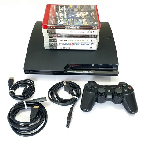 Sony playstation ps3 slim - 3,