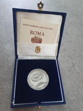 MEDAGLIA IST. POLIGRAFICO E ZECCA DELLO STATO ARGENTO con Astuccio E Garanzia 