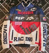 Honda Repsol Giacca Moto Pelle