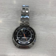 Orologio uomo Seiko 5 sport automatico quadrante nero vintage raro usato da collezione