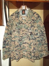 Usmc Digital Marpat Woodland Jacket Marines Iraq Afghanistan