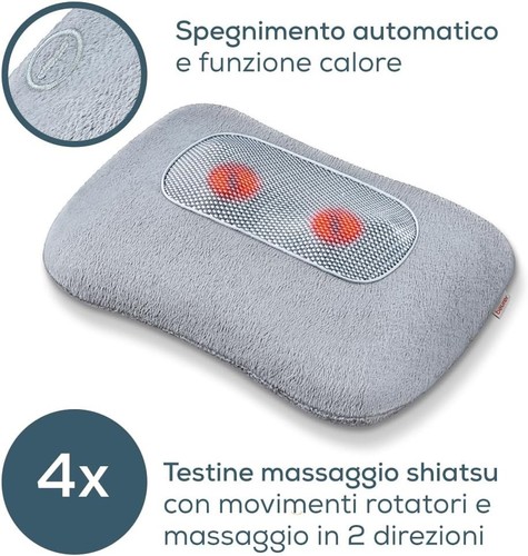 Cuscino massaggiante beurer - massaggiante,