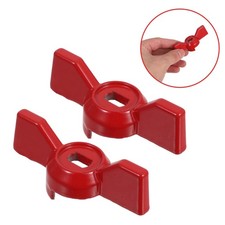 4pz Valvola a sfera universale manico farfalla rubinetto giardino leva spegnimento