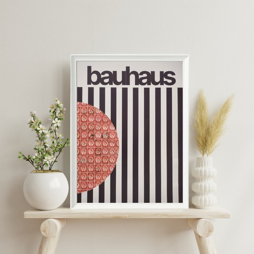 Quadro bauhaus con - bauhaus, a3