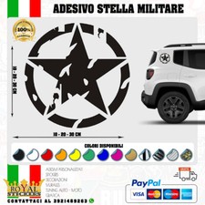 ADESIVO STELLA MILITARE