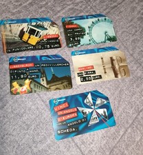 Lotto 5 Schede Telefoniche