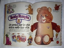 TEDDY RUXPIN GRUNDO Pubblicità Advertising Werbung Publicitè 1986