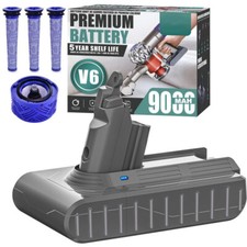 Batteria Sony 9000 mAh per Dyson V6 DC62 SV05 SV06 SV03 SV04 SV09 batteria /2 filtri