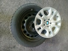 x bmw x1 4cerchi gomme 225 50 17 invernali con copricerchio bmw come nuovi 