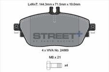 Pastiglie Freni MERCEDES-BENZ CLA Coupe (C117) CLA 200 CDI / d (117.308) Anno 07