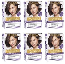 6 x Confezioni L'oreal excellence  cool 5.11 castano chiaro ultra freddo Offerta