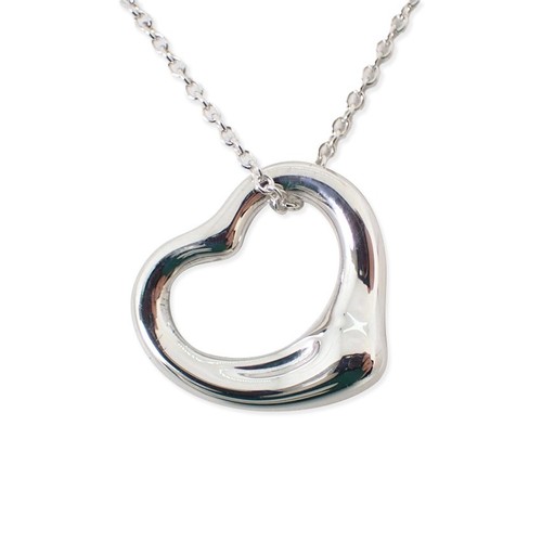 Collana con ciondolo cuore - a,