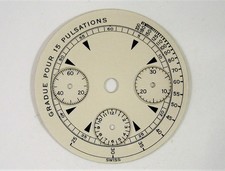 Anonimo Chrono Medicale 3 contatori vintage quadrante 29mm per Cal. Valjoux 72