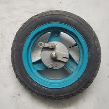 Ruota anteriore cerchio ceppi freno PIAGGIO ZIP 50 tamburo 1°serie verde