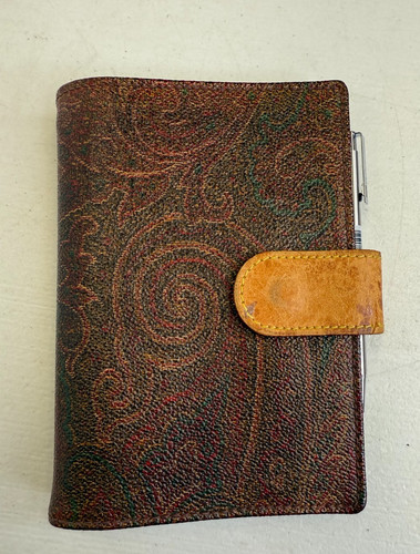 Authentic etro notebook cover - authentic,