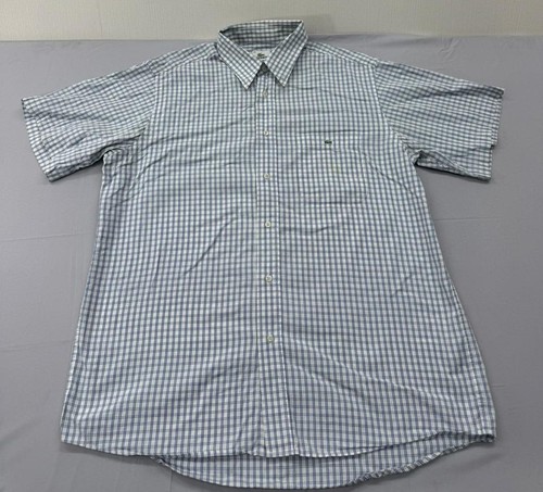 Lacoste camicia uomo blu