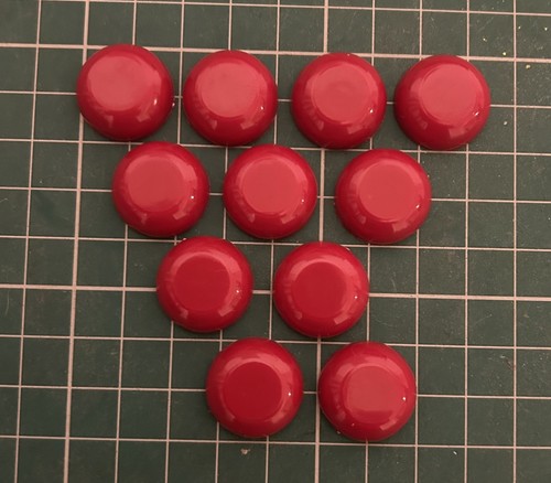 Subbuteo basi pesanti rosso