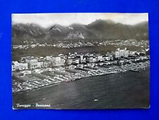 ? CARTOLINA FOTO VIAREGGIO PANORAMA DALL'ALTO 1956 CASE MARE SPIAGGIA ? ?