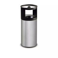 PATTUMIERA GETTACARTE POSACENERE SATINATA AUTOESTINGUENTE H80 AGA2261 PROF