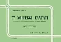 Manzi solfeggi cantati - manzi,
