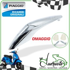 CRESTA PARAFANGO PER VESPA GTS 125 300 CROMATA FREGIO CROMATO ANTERIORE PIAGGIO