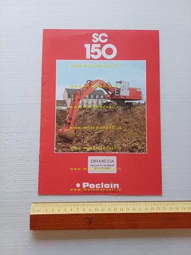 Poclain escavatore gommato - , sc