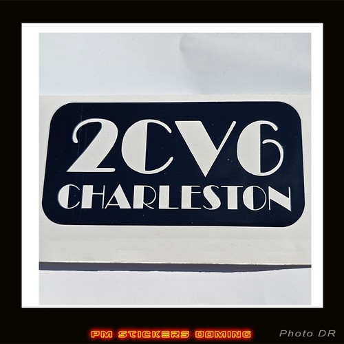 Sticker 2cv6 charleston - 2cv6,