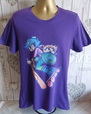 Maglietta Scott Pilgrim Ramona Fiori Uomo M SLIM Viola Bella + Tela