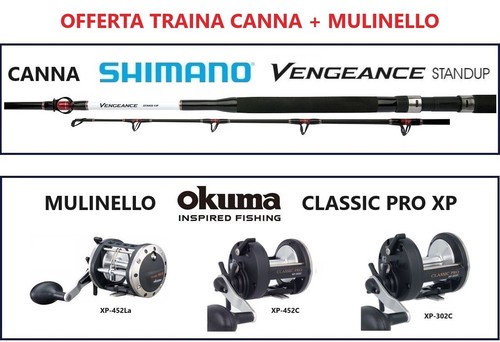 Canna traina shimano vengeance - canna,