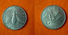 ITALIA 2 LIRE ULIVO APE SPL 1954