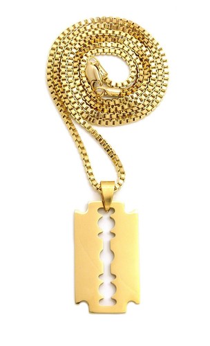 Nuova collana hip hop lama - collana,