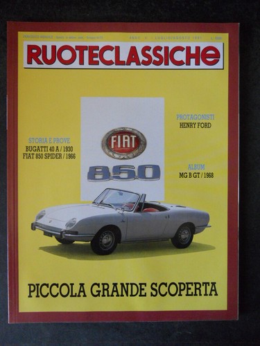 Ruoteclassiche 1991 bugatti - ruoteclassiche,